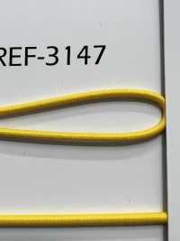 REF-3147 再生聚酯纤维弹力绳子（硬型）[缎带/丝带带绳子] 新道良質(SIC) 更多图片