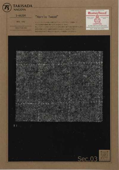 HARRIS粗呢混色格纹