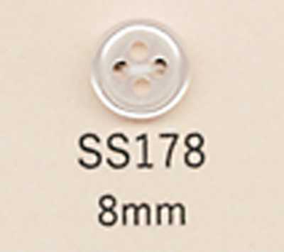 SS178 DAIYA BUTTONS 四孔聚酯纤维纽扣