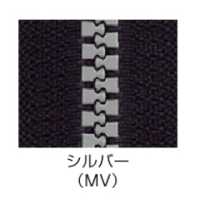 3VSMVMR 樹脂金属拉链3尺寸银色逆开 YKK 更多图片