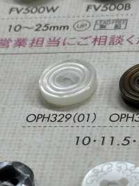 OPH329 带 2 孔边框的纽扣 Osaka Plastic Industries（DAIYA BUTTON） 更多图片