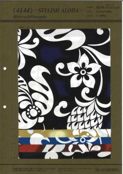 4144 40S平纹布 STYLISH ALOHA
