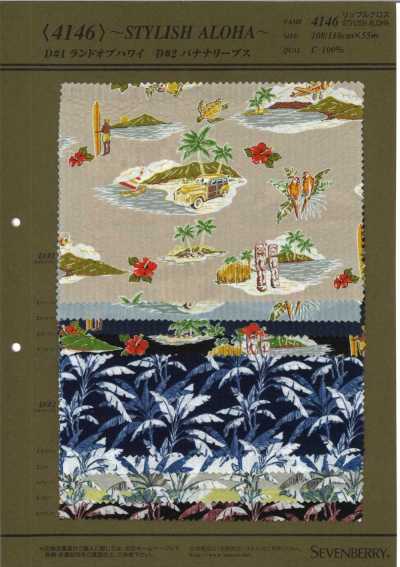 4146 SEVENBERRY® 皱纹布 STYLISH ALOHA