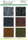 4215 SEVENBERRY® 50线平纹布花纹