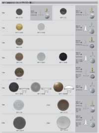 W2 JEANS RIVET 工字扣的双腿[四合扣和气眼扣] MORITO 更多图片