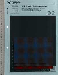 1084976 色织斜纹格纹变化[面料] 泷定名古屋 更多图片