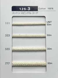125-3 棉纺编织绳绳子圆绳[缎带、带、绳子] 更多图片