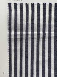 14359 色织40线棉硅工艺水洗加工条纹[面料] SUNWELL 更多图片