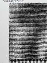 26222 色织 20线棉麻坯布起绒水洗加工格纹[面料] SUNWELL 更多图片