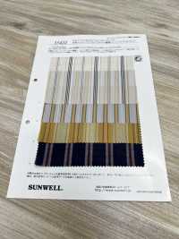 35422 色织棉/天丝（TM）莱赛尔纤维精纺细布多条纹[面料] SUNWELL 更多图片