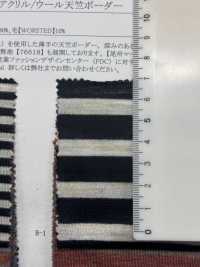 76619 缎面娃娃腈纶/羊毛天竺平针织物横条纹[面料] SUNWELL三维尔 更多图片