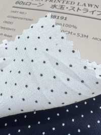 88191 SEVENBERRY® 60线精纺细布圆点和条纹[面料] VANCET 奔时代 更多图片