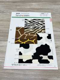 88306 SEVENBERRY® 20线斜纹动物印花布[面料] VANCET奔时代 更多图片