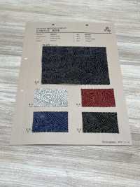 88333 SEVENBERRY®不均匀线、靛蓝仿古布[面料] VANCET奔时代 更多图片