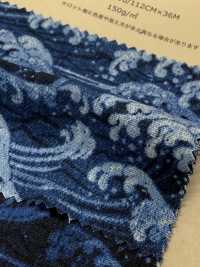 850350 SEVENBERRY® 山东山东绸丹宁布- 日式图案[面料] VANCET奔时代 更多图片