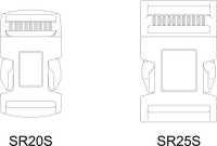SR-S NIFCO侧开扣（展示型）[扣和环] 利富高） 更多图片
