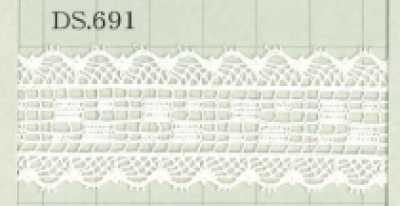 DS691 棉蕾丝 28MM