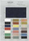 1516W 丰富的色彩变化 彩色丹宁布水洗处理 8 盎司。