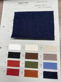 7014W 丰富的色彩变化 彩色丹宁布水洗处理 14 盎司。[面料] 吉和纺织 更多图片