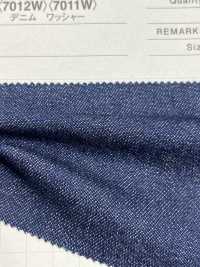 7011W 彩色丹宁布水洗加工 12oz 海军蓝[面料] 吉和纺织 更多图片