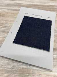 7114W 彩色丹宁布水洗加工 14oz 海军蓝[面料] 吉和织物 更多图片