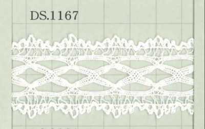 DS1167 棉蕾丝 幅: 33mm