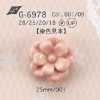 G6978 聚酯树脂制暗眼纽扣