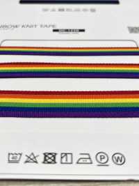SIC-1220 彩虹针织带[缎带/丝带带绳子] 新道良質(SIC) 更多图片