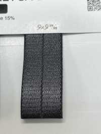 SIC-EB008R 再生聚酯纤维缎纹弹性织带[缎带/丝带带绳子] 新道良質(SIC) 更多图片