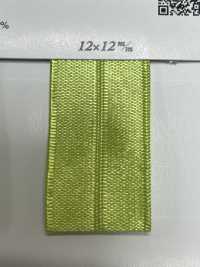 SIC-EB009R 再生聚酯纤维薄缎纹弹性织带[缎带/丝带带绳子] 新道良質(SIC) 更多图片