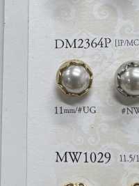 DM2364P 珍珠般的纽扣 爱丽丝纽扣 更多图片