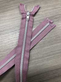 3CMOR-EL-SIL1 METALLION®树脂拉链3 种尺寸银色开口 YKK 更多图片