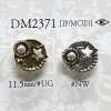 DM2371 珍珠涂层/压力铸造跳跃纽扣