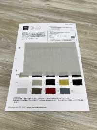 OA221992 60/1 × 80/1 日本亚麻 柔软精加工（灰白色）[面料] 小原屋繊維 更多图片