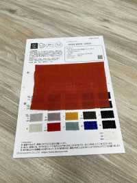 OSDC40033 60/1 JAPAN LINEN 无捻水洗加工布（染色）[面料] 小原屋繊維 更多图片