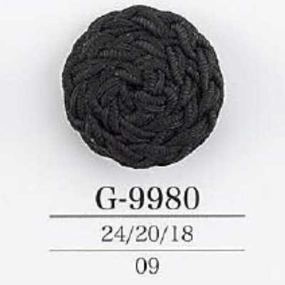 G9980 绳子/尼龙树脂制 暗眼纽扣