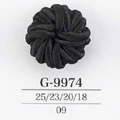G9974 绳子/尼龙树脂制 暗眼纽扣