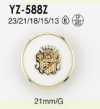 YZ588Z 环氧树脂/ABS树脂矩形环纽扣