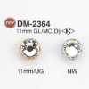DM2364 玻璃/压力铸造跳线纽扣