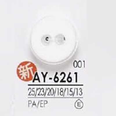 AY6261 尼龙树脂/环氧树脂制 正面双孔纽扣