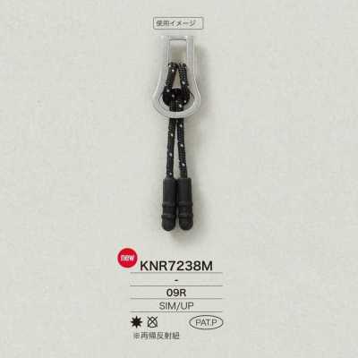 KNR7238M Mirable（硅胶）/聚酯树脂制 拉链点