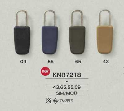KNR7218 米拉布鲁（硅胶）/压铸制 拉链点