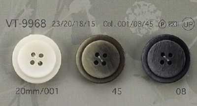 VT9968 聚酯树脂制 四孔纽扣