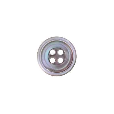 USB1015 黑蝶贝制 表面四孔纽扣