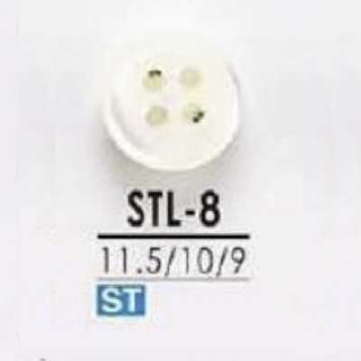 STL8 高濑贝制 表穴四孔纽扣