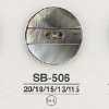 SB506 黑蝶贝制 表面两孔纽扣