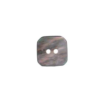 SB30 黑蝶贝制 正面两孔纽扣