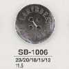 SB1006 黑蝶贝制四孔纽扣