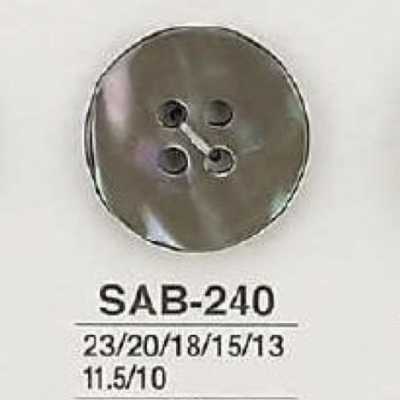 SAB240 贝壳制四孔纽扣