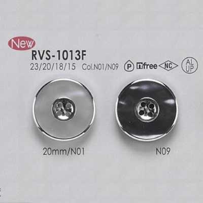 RVS1013F 铝/聚酯纤维树脂制 正面四孔纽扣